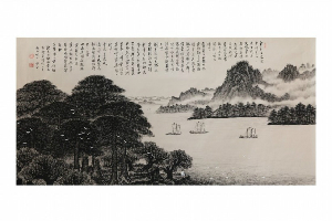垂钓子陵滩