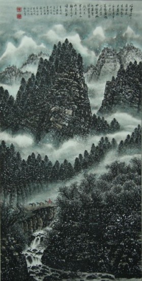 寒冬出山