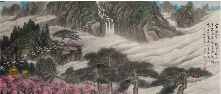 松风清竺息尘痕