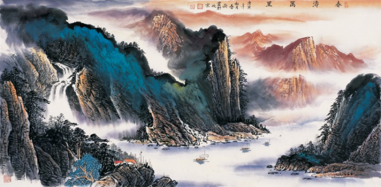 春涛万里