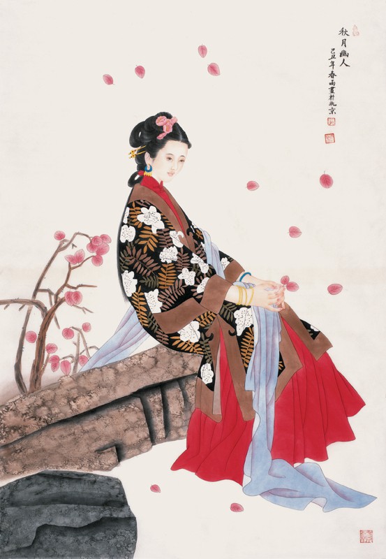 秋月幽人