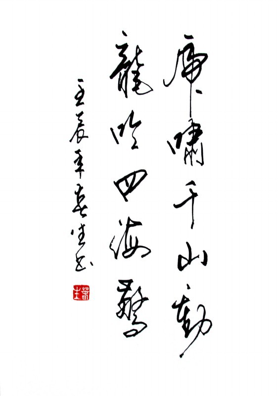 虎啸千山动,龙吟四海惊